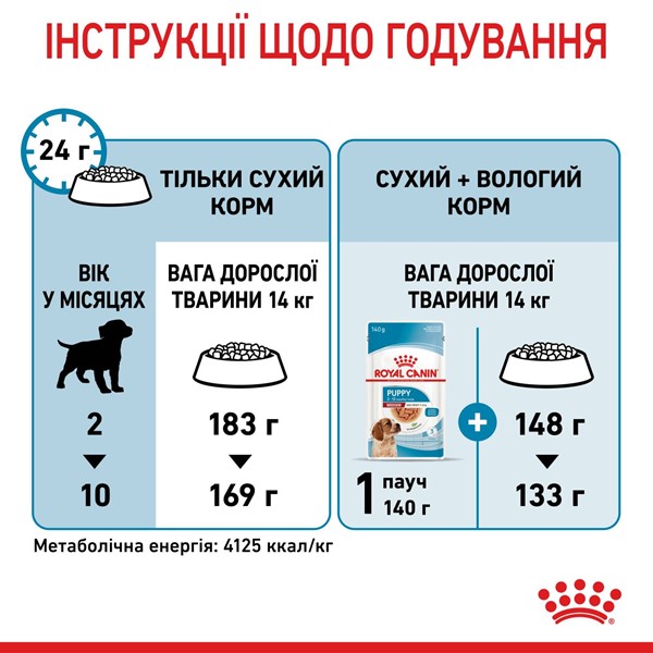 Medium Puppy (4kg)